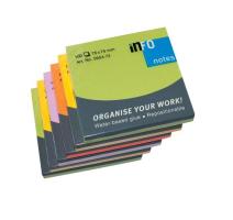 Notes adeziv Info 75x75mm 100 file