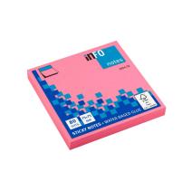 Notes adeziv Info 75x75mm 80 file roz