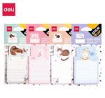 Öntapadós jegyzettömb, vonalas, állatmintás