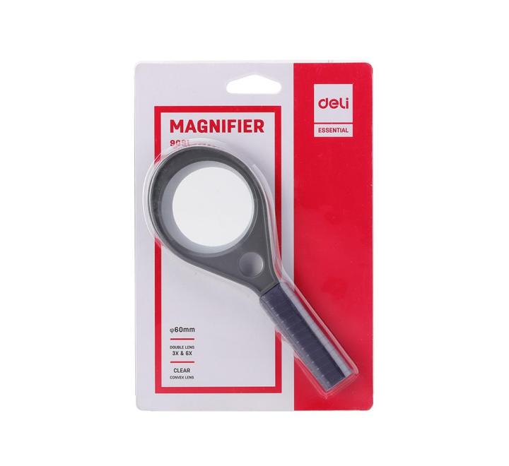 Nagyító 60mm 3x, 6x Deli
