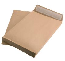 Barna boríték B4 öntapadós csíkkal (Burduf 50mm)