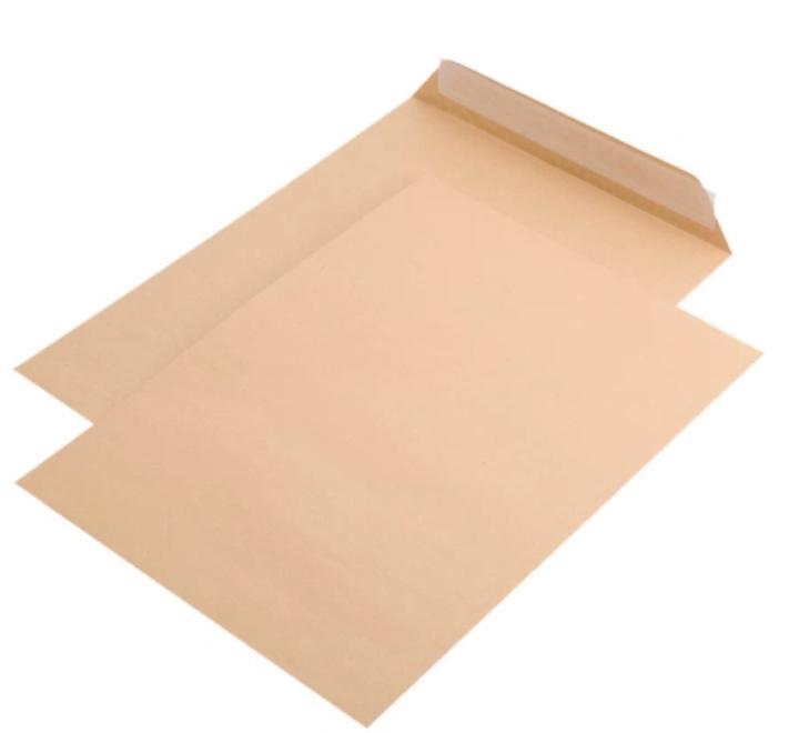 Barna boríték C5 szilikonos