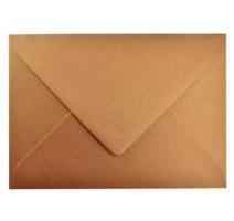 Színes boríték C6 gyöngyházfényű réz