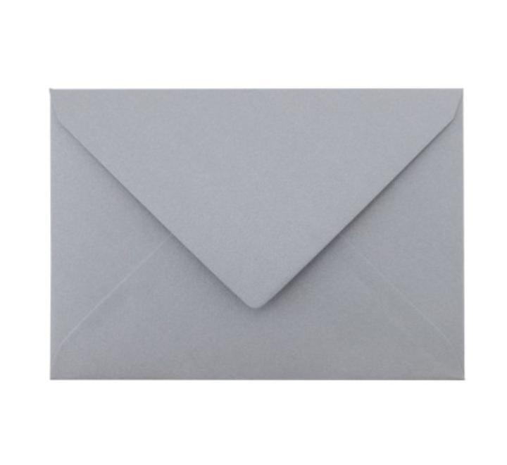 Színes boríték C6 ezüst