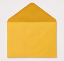 Színes boríték C6 sötét arany