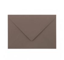 Színes boríték C6 taupe barna