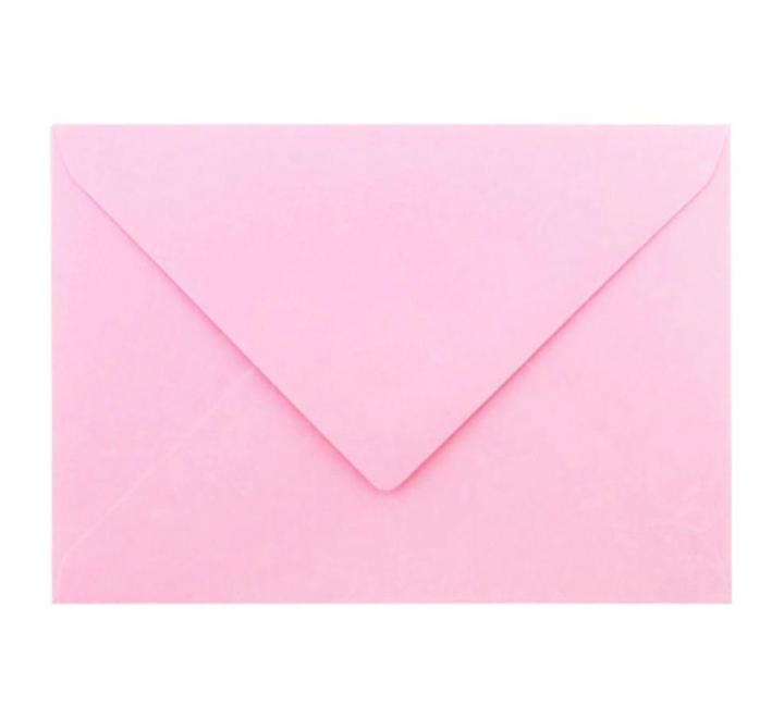 Színes boríték C6 világos rózsaszín