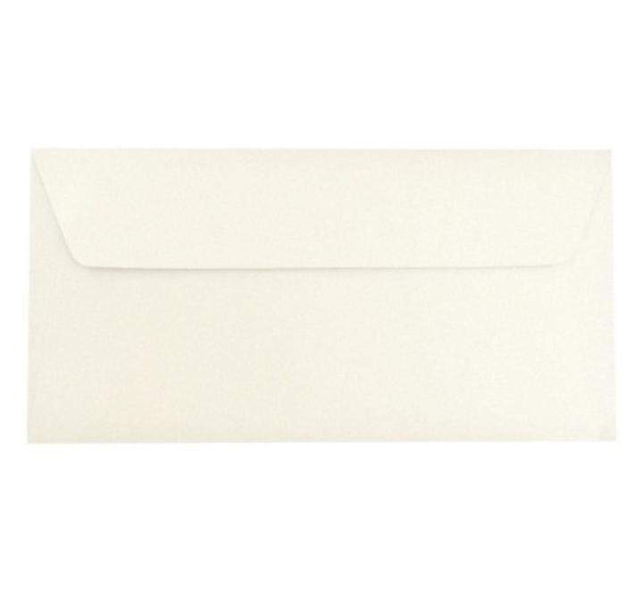 Színes boríték DL gyöngyházfény fehér