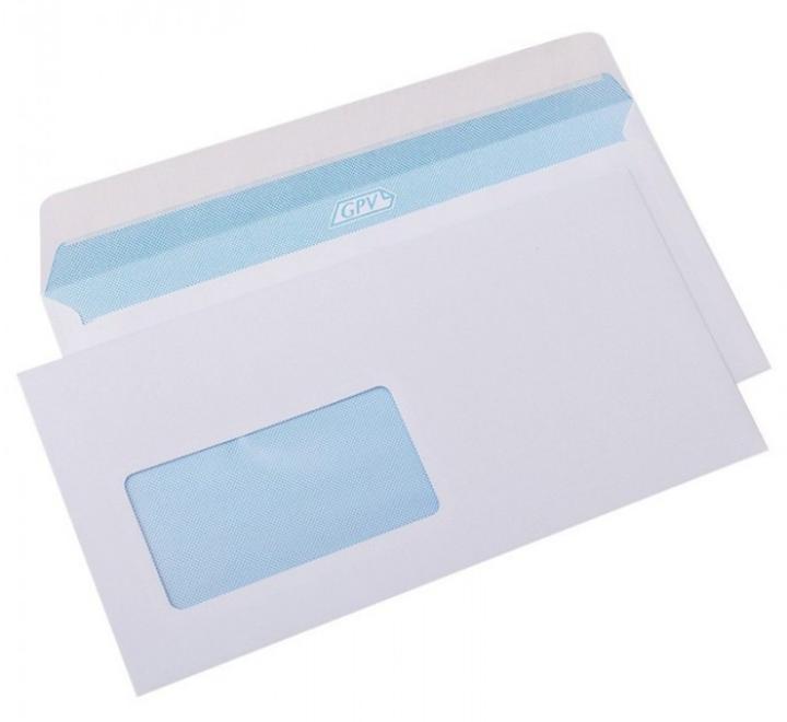 Ablakos boríték DL szilikonos