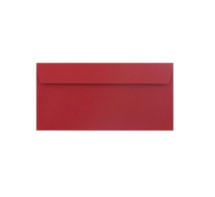 Színes boríték DL piros