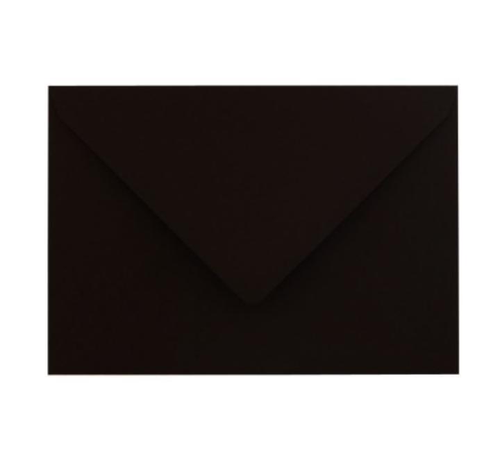 Színes boríték C6 fekete
