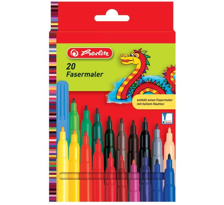 Filctoll 20 szÍn Herlitz