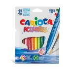 Akvarell filctoll 12 szín Carioca