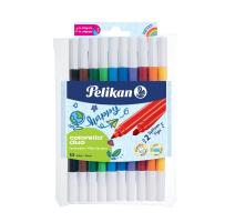 Dupla végű filctoll colorella duo C407 10 culori