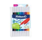 Dupla végű filctoll colorella duo C407 10 culori