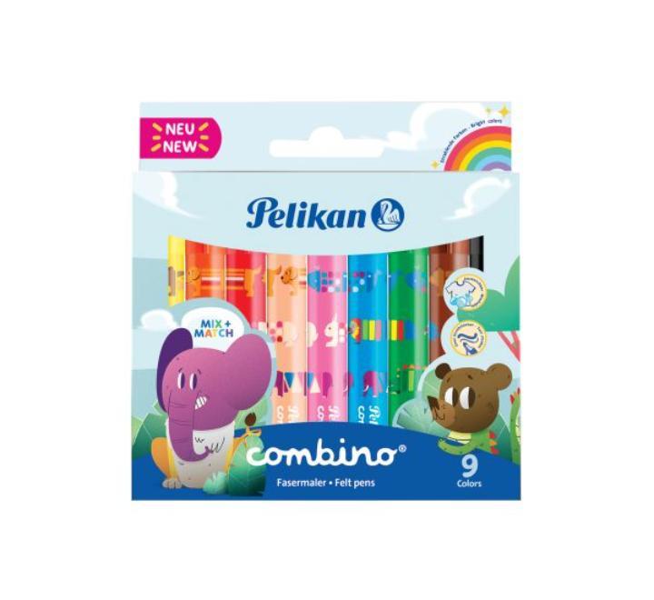 Filctoll  9 szín Pelikan combino Super 411