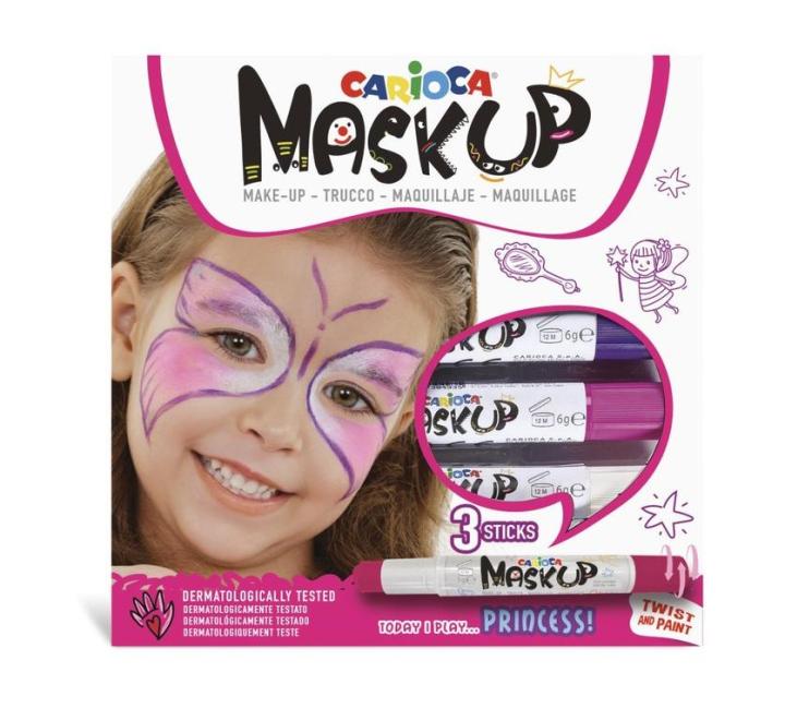 Arcfesték Carioca Mask-Up Princess 3/szett