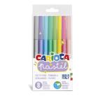 Filctoll 8 pasztell szín Carioca