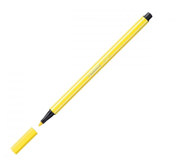 Filctoll 1mm Stabilo Pen 68/24 - citromsárga