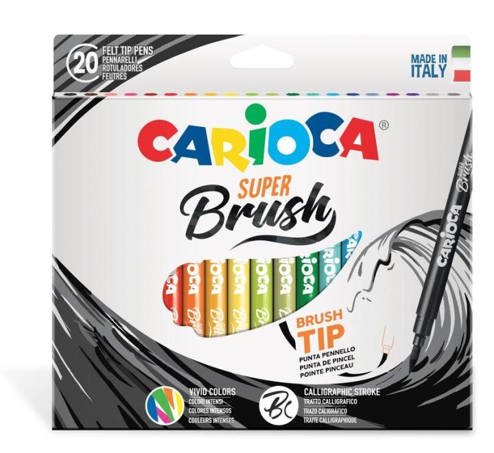 Ecsetfilc 20 szín Carioca