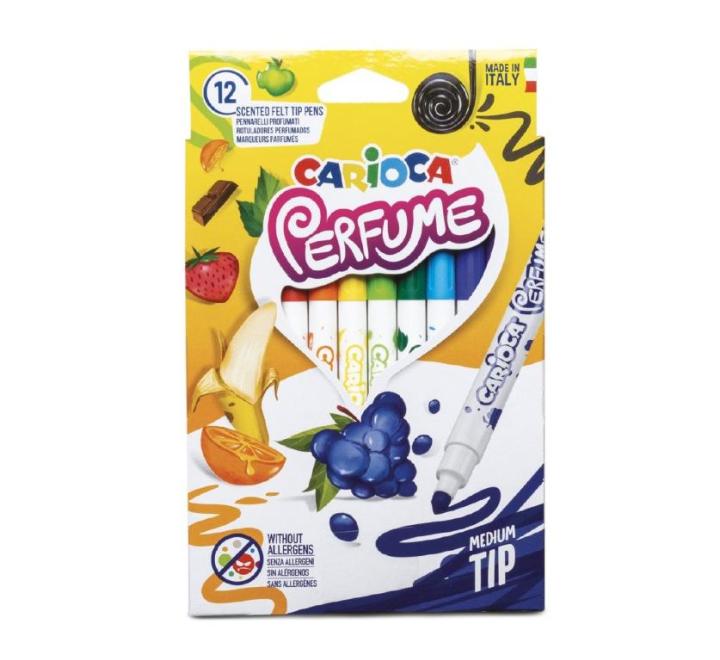 Filctoll 12 szín illatos Carioca