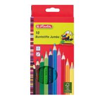 Színes ceruza 10 culori Jumbo Herlitz