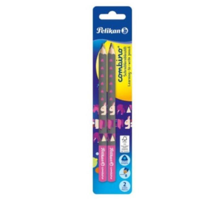 Creion grafit B combino Jumbo Pelikan 2/set