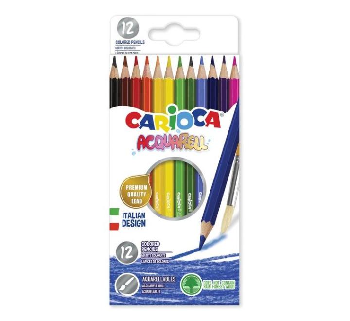 Akvarell ceruza 12 szín Carioca
