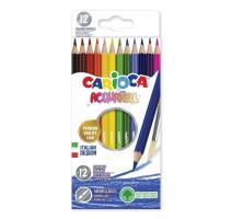 Creioane color Aquarell Carioca 12 culori