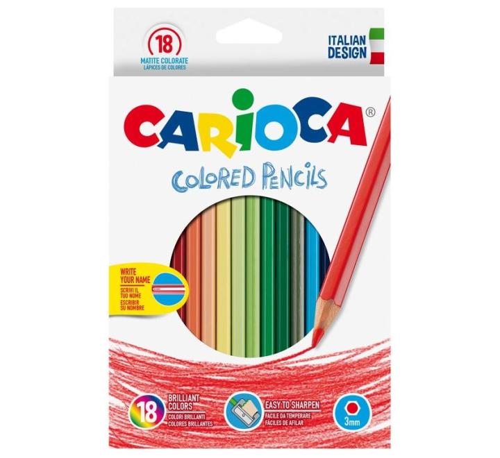 Creioane color 18 culori Carioca