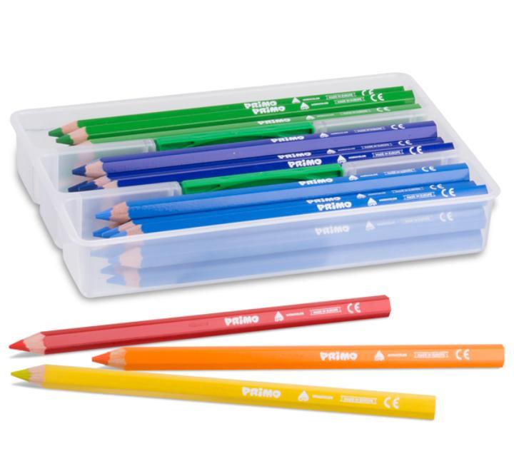 Színes ceruzák vegyesen