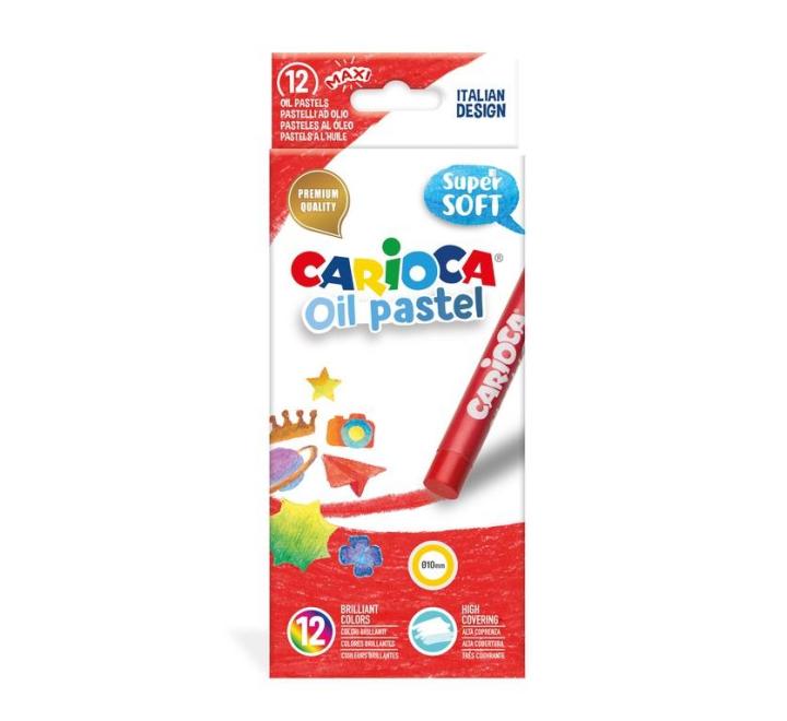 Olajpasztell 12 szín Carioca