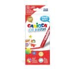 Olajpasztell 12 szín Carioca