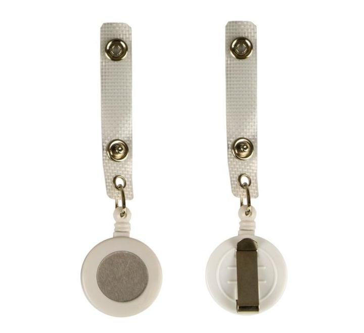 Műanyag kihúzhatós névjegykártya tartó fehér