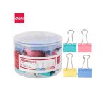 Színes bindercsipesz 32mm 24 darab