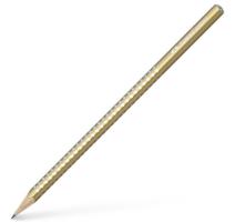 Creion grafit B Sparkle auriu Faber-Castell