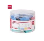 Színes bindercsipesz 41mm Deli