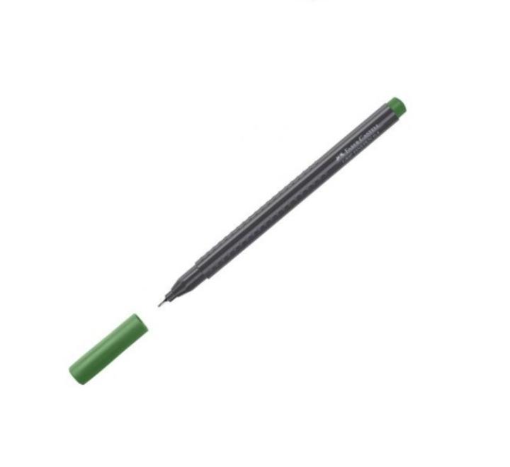 Tűfilc 0,4mm  Grip Faber Castell fűzöld