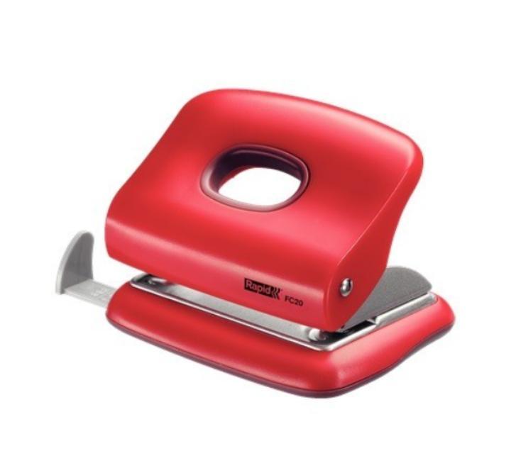 Irodai lyukasztó 20l ap FC20 piros