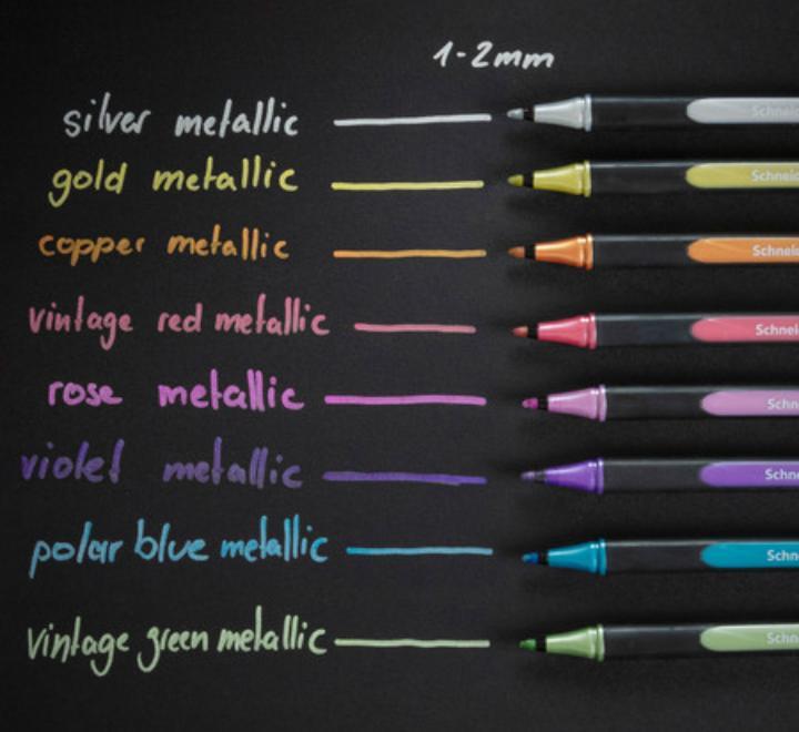 Metál filctoll szett