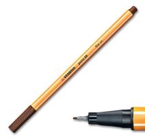 Filctoll 0.4mm Stabilo Point 88/45 - barna