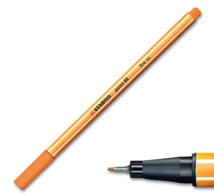 Filctoll 0.4mm Stabilo Point 88/54 - narancssárga