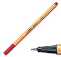 Filctoll 0.4mm Stabilo Point 88/40 - piros
