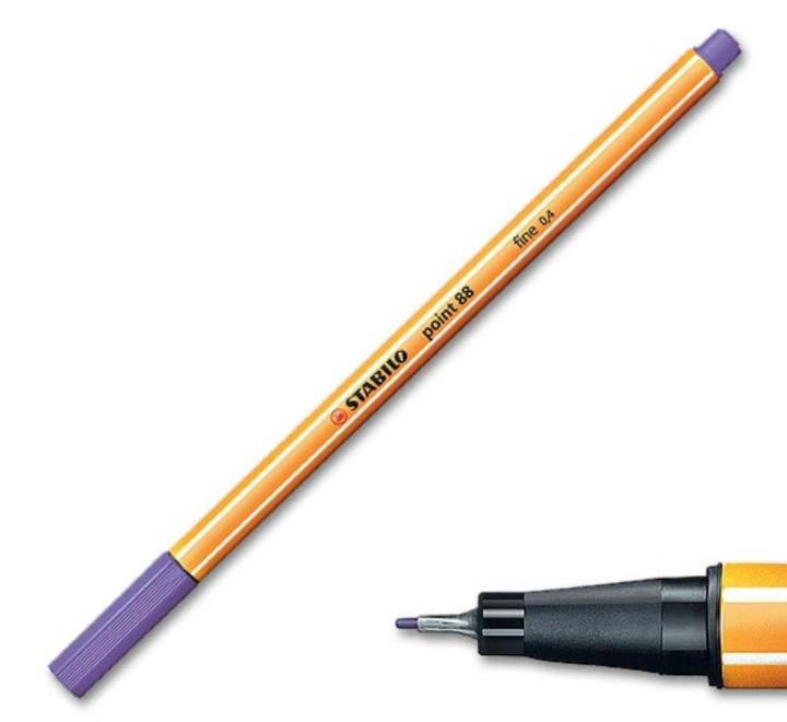 Filctoll 0.4mm Stabilo Point 88/55 - lila