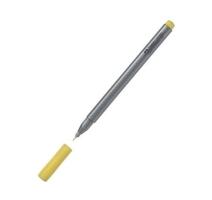 Tűfilc 0,4mm Grip Faber-Castell sárga
