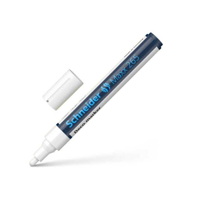 Folyékony kréta filctoll 2-3mm fehér