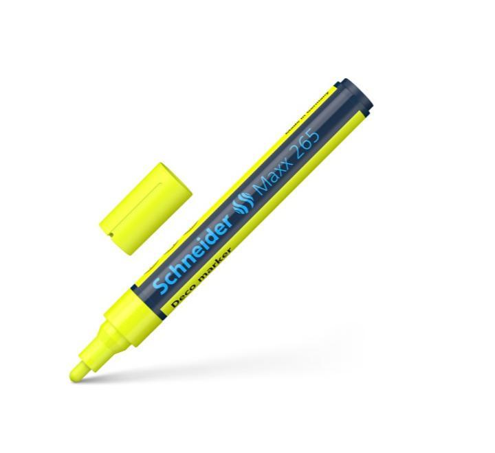 Folyékony kréta filctoll 2-3mm sárga