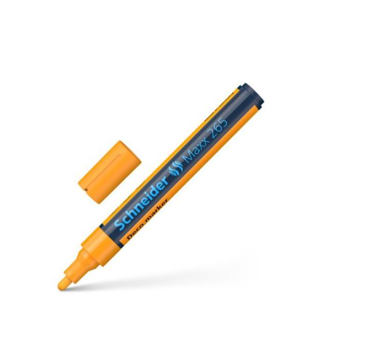 Folyékony kréta filctoll 2-3mm narancssárga