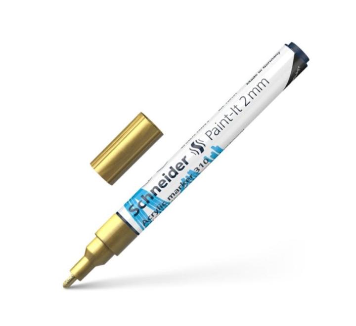 Akrill marker festék 2mm Paint-It 310  arany