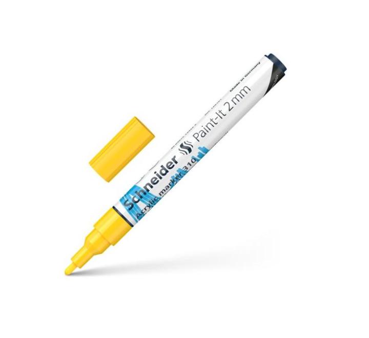 Akrill marker festék 2mm Paint-It 310  sárga